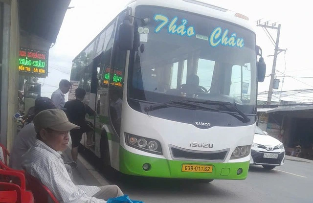Công an Bến Tre kiểm tra nhà xe Duy Quý - Thảo Châu sau khi bị thu hồi giấy phép