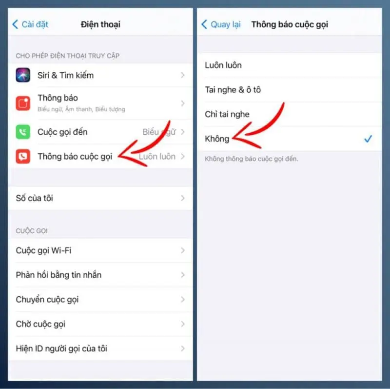 Hướng dẫn tắt đọc số cuộc gọi trên Iphone mới nhất 2025